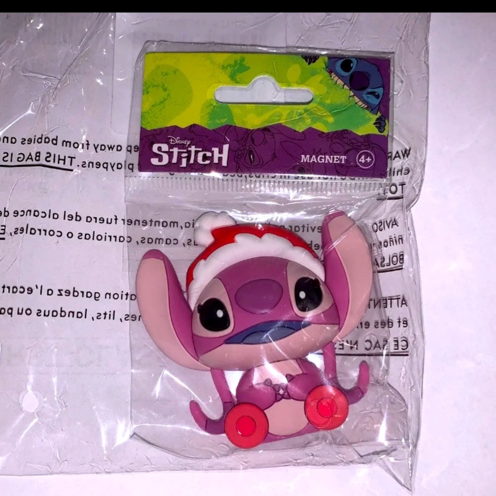 New Disney Christmas Angel Stitch’s Girlfriend from Lilo & Stitch 3D Magnet